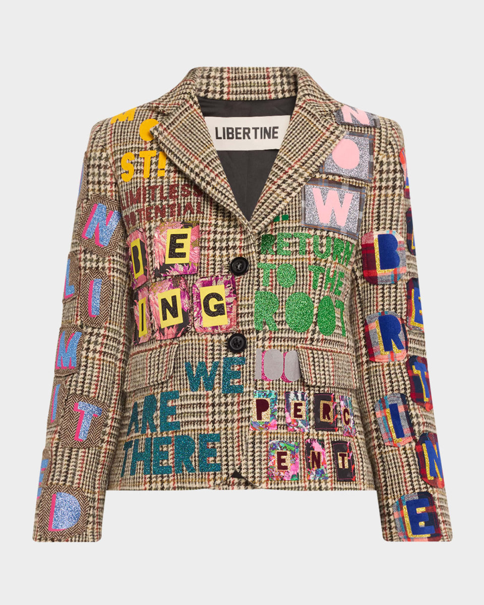 Unlimited Potential Prince of Wales Short Blazer